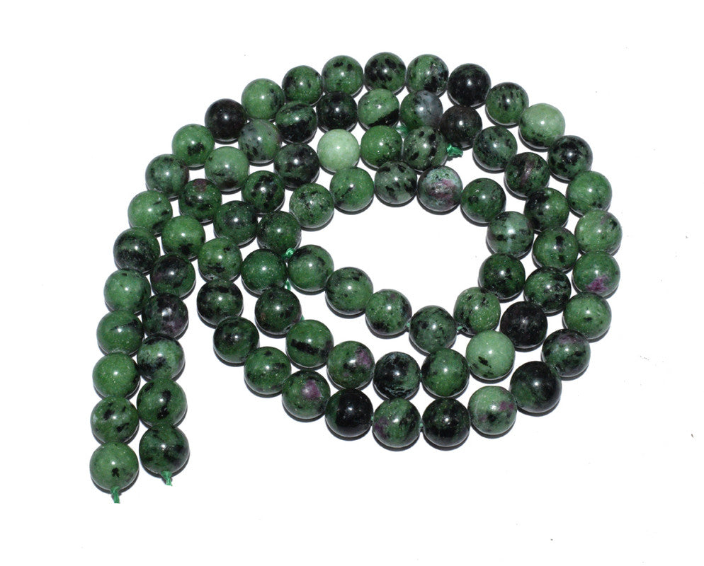 Ruby Zoisite Gemstone Round Beads Bast Quality Gemstone Round